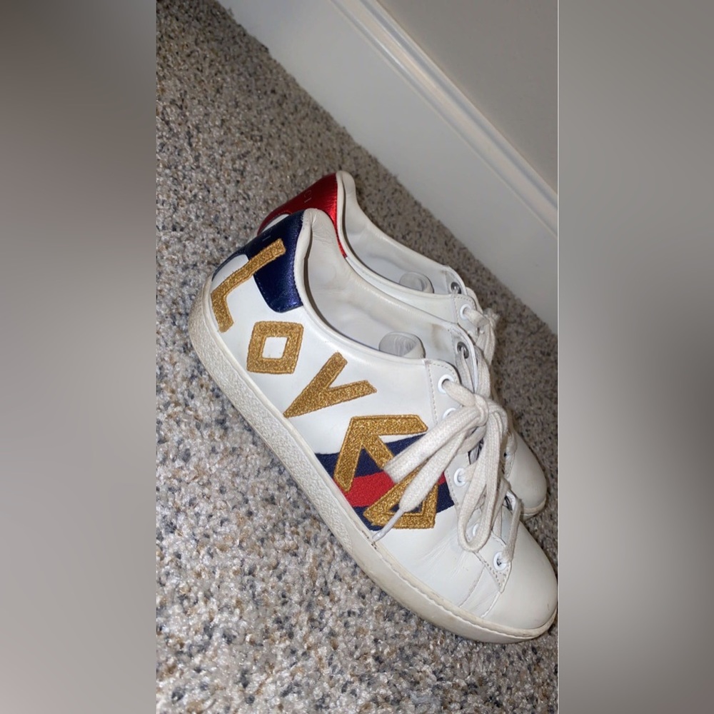 Authentic Gucci Ace Loved Edition